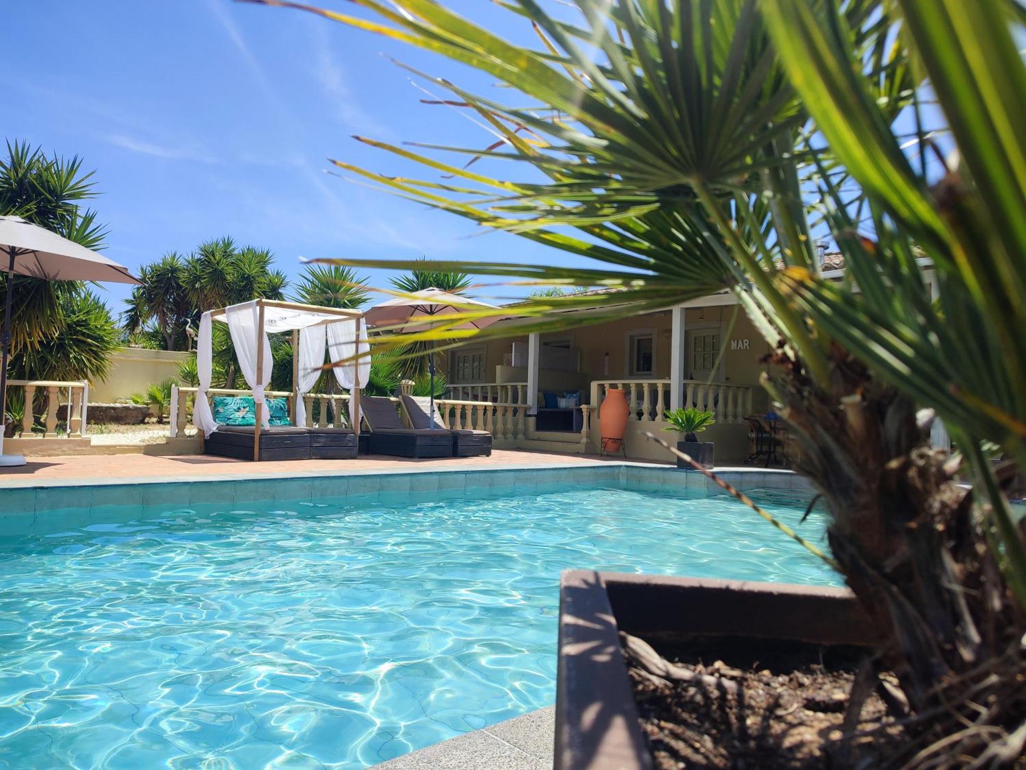 Quinta Pereiro Tropic Garden, Algarve Bed & Breakfast Moncarapacho Bagian luar foto